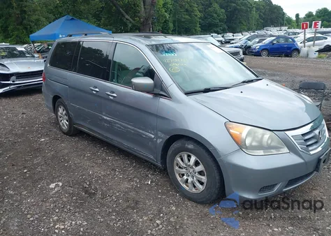 2010 Honda Odyssey Ex-L z USA, uszkodzony, nr VIN 5FNRL3H78AB044087